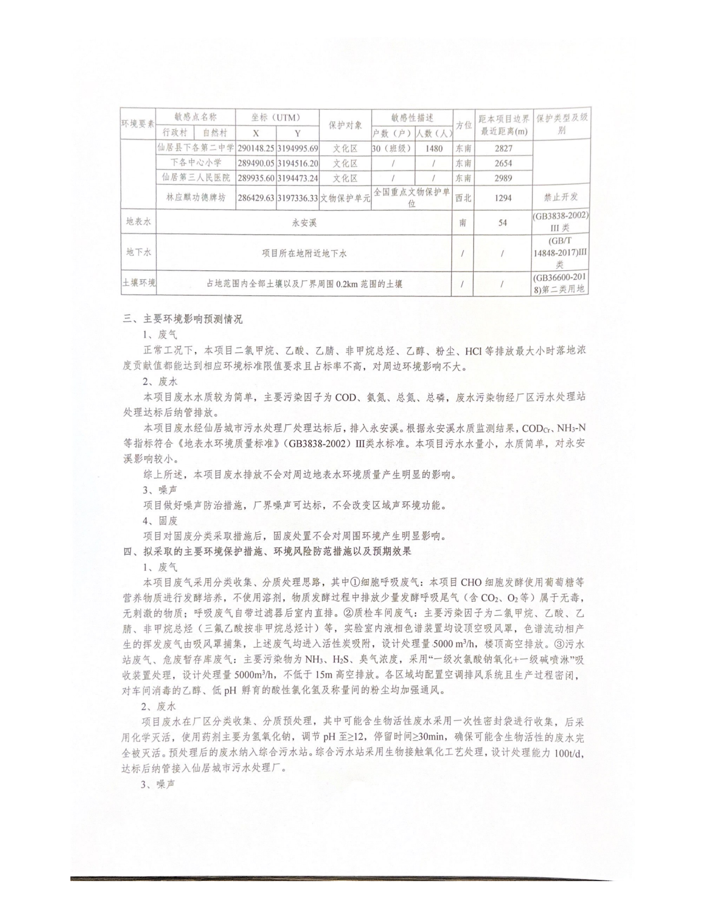 浙江偉杰信生物科技有限公司年產(chǎn)1600千克FSH融合蛋白和1500千克HCG項(xiàng)目環(huán)境影響評價公示